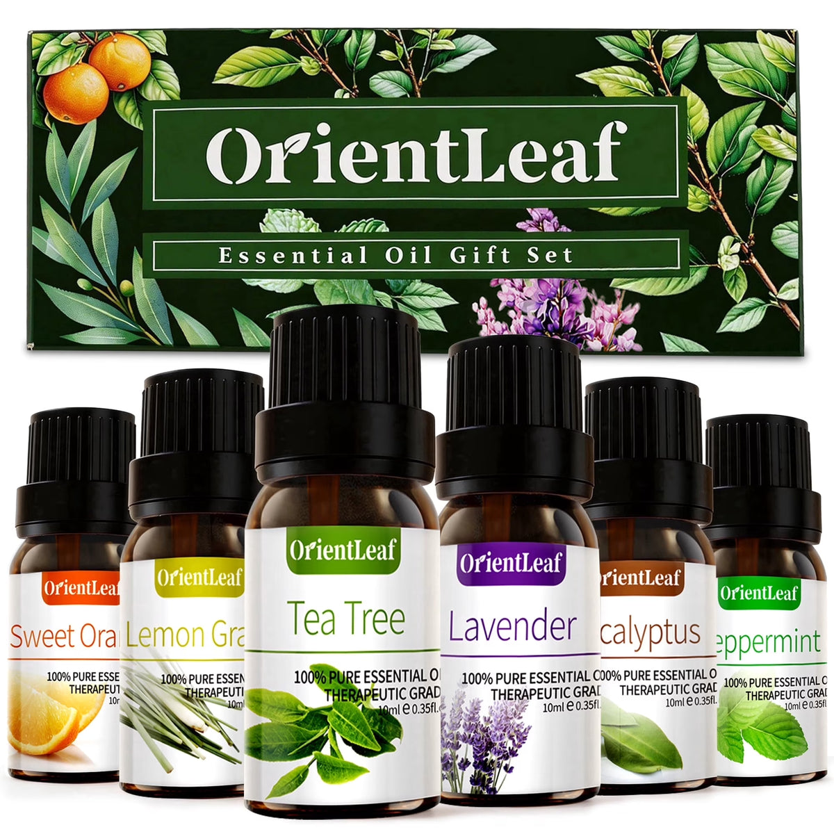 Essential Oils Sets, 100% Pure Essential Oil for Diffuser, Aromatherapy, Sleep, Massage & DIY, Gift Sets for Women with Greeting Card